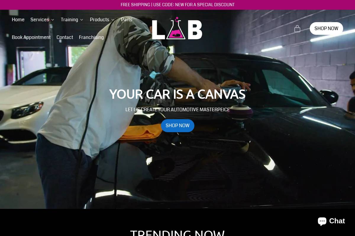 thelabcanada.com homepage screenshot