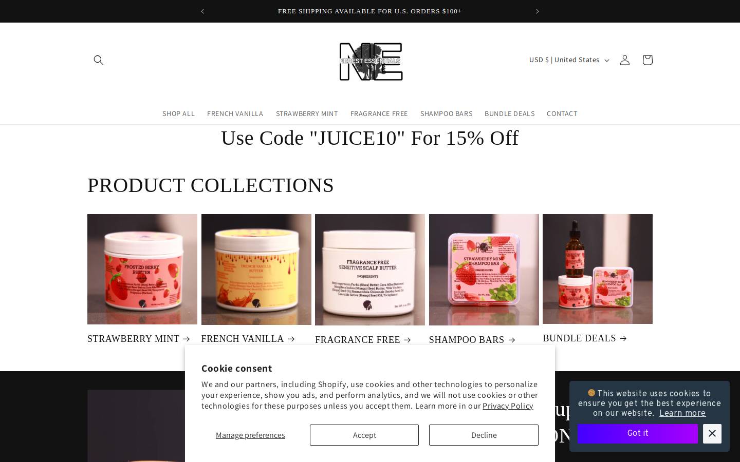 thelatherspot.com homepage screenshot