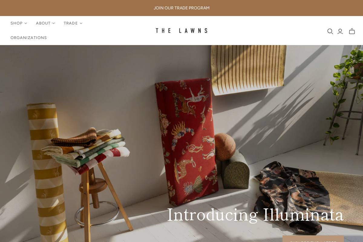 thelawnsco.com homepage screenshot