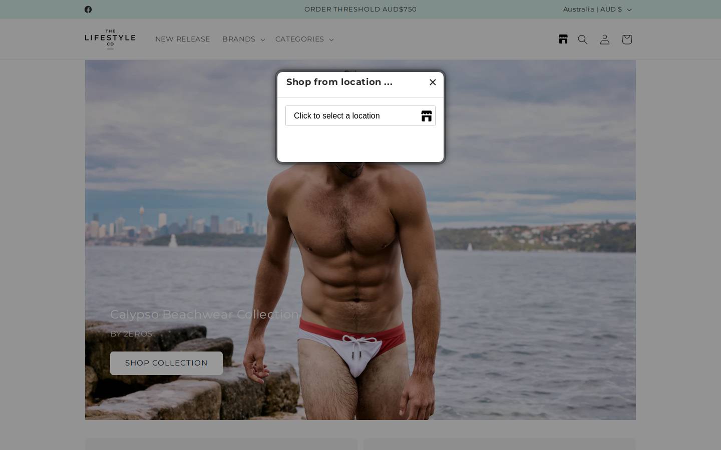 thelifestyleco.shop homepage screenshot