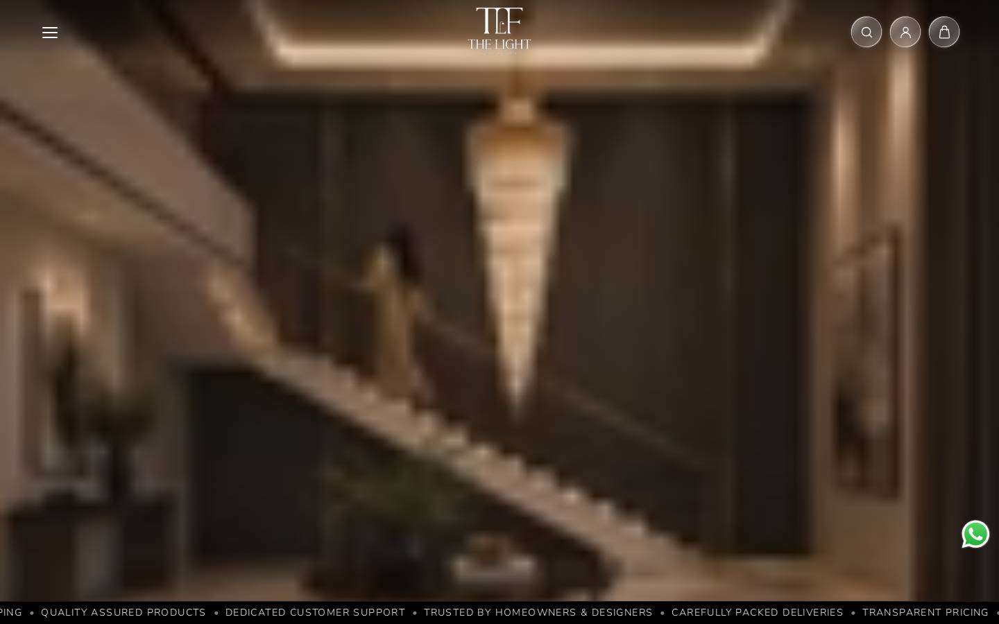 thelightfactory.in homepage screenshot