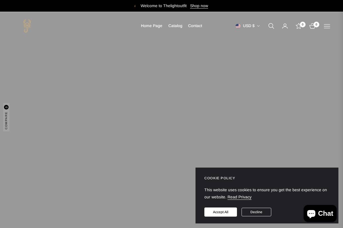 thelightoutfit.com homepage screenshot