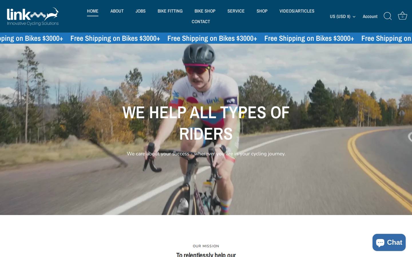 thelinkinnovations.com homepage screenshot