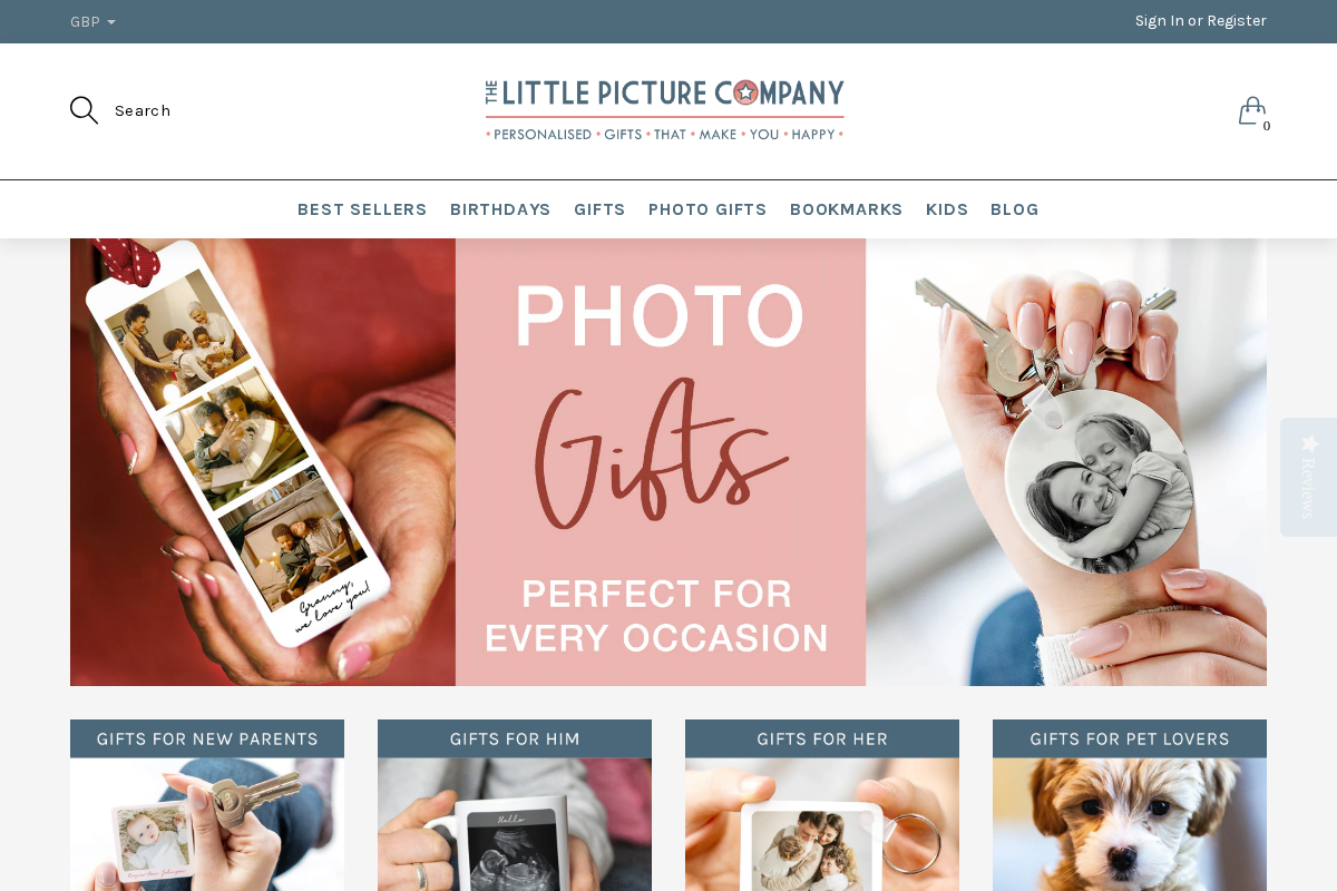 The Little Picture Company homepage screenshot