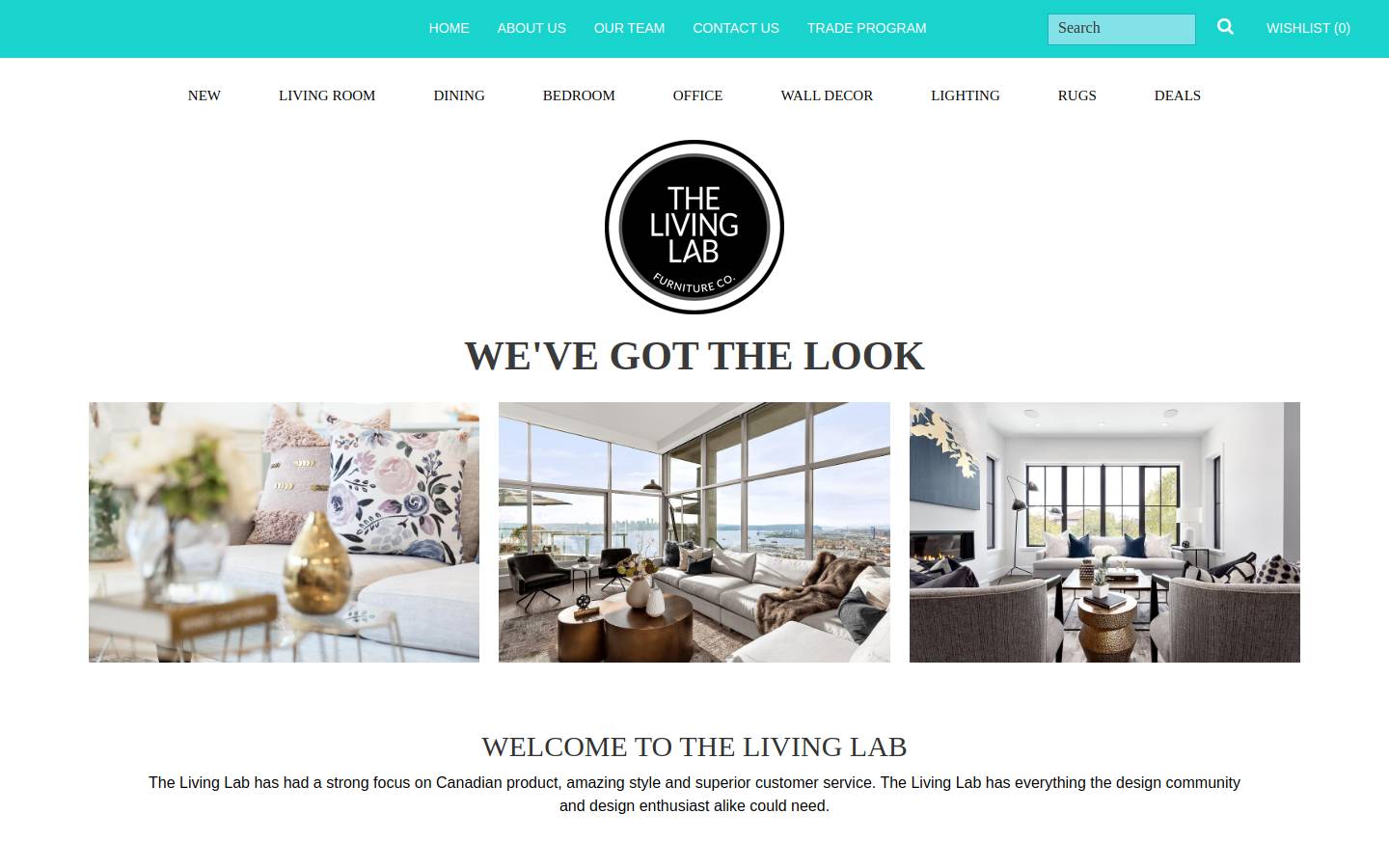 thelivinglab.ca homepage screenshot