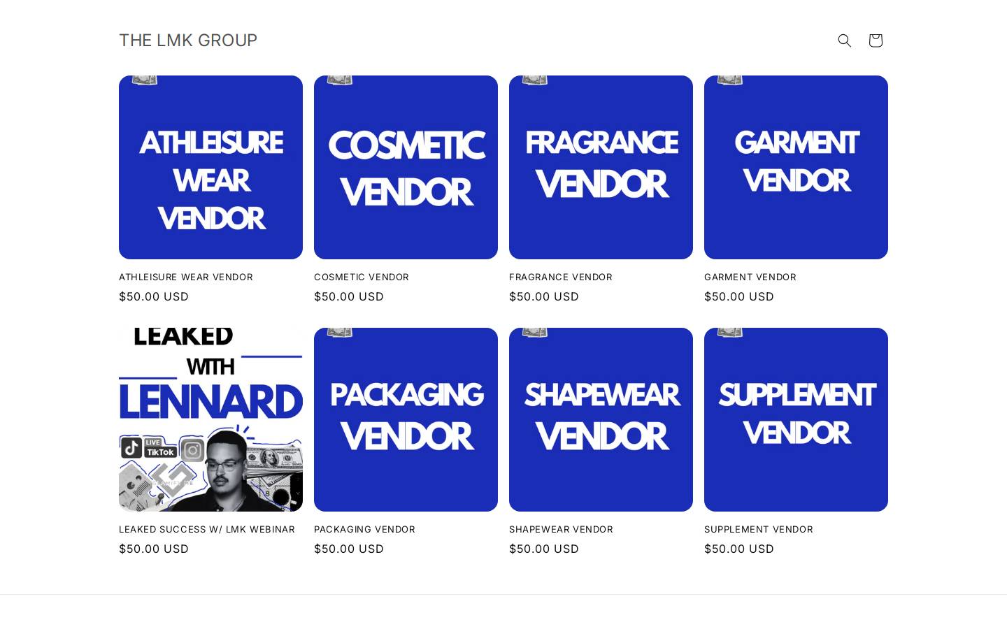 thelmkgroup.com homepage screenshot