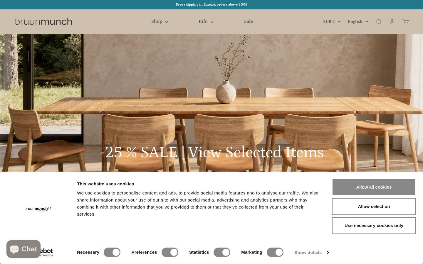 thelobsterchair.com homepage screenshot