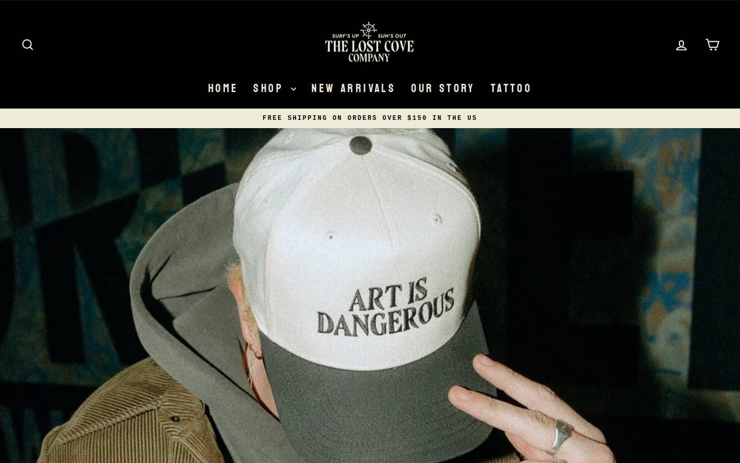 thelostcoveco.com homepage screenshot