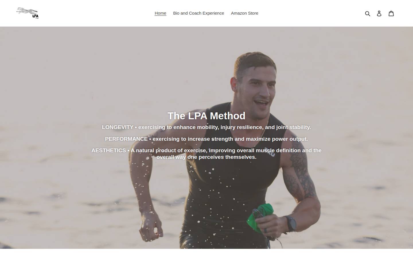 thelpamethod.com homepage screenshot