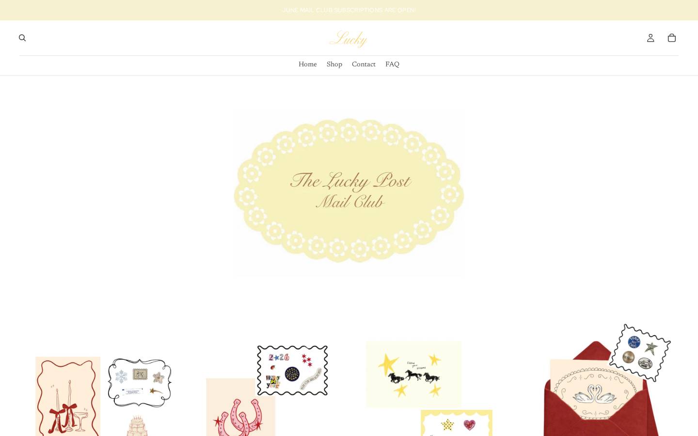 theluckypost.com homepage screenshot