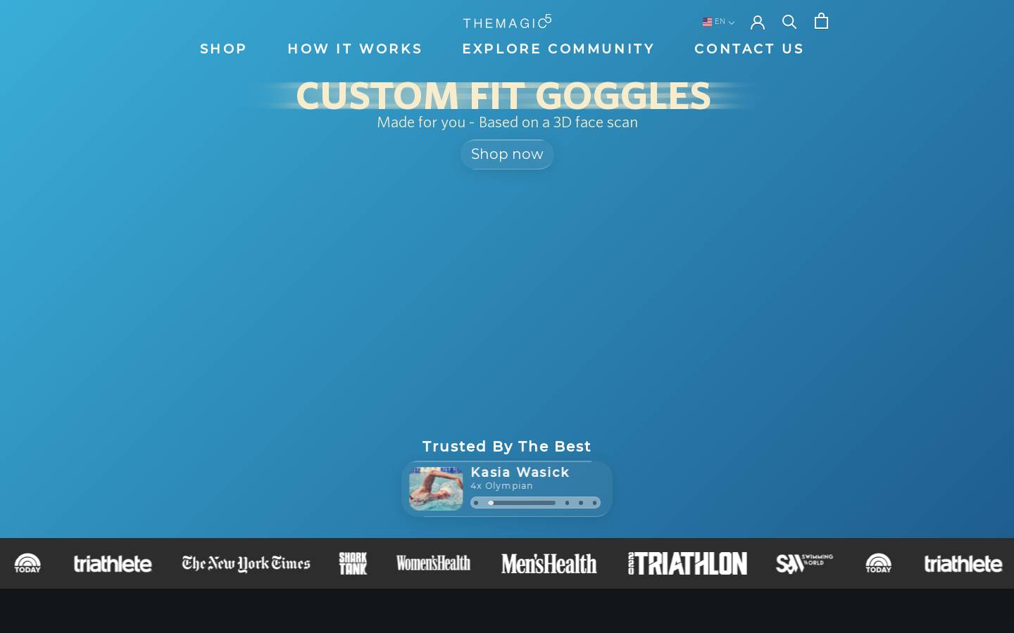 THEMAGIC5 homepage screenshot