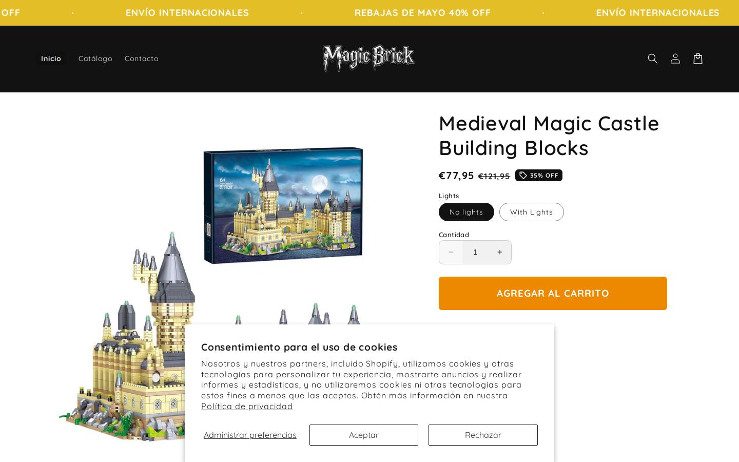 themagicbrick.com homepage screenshot