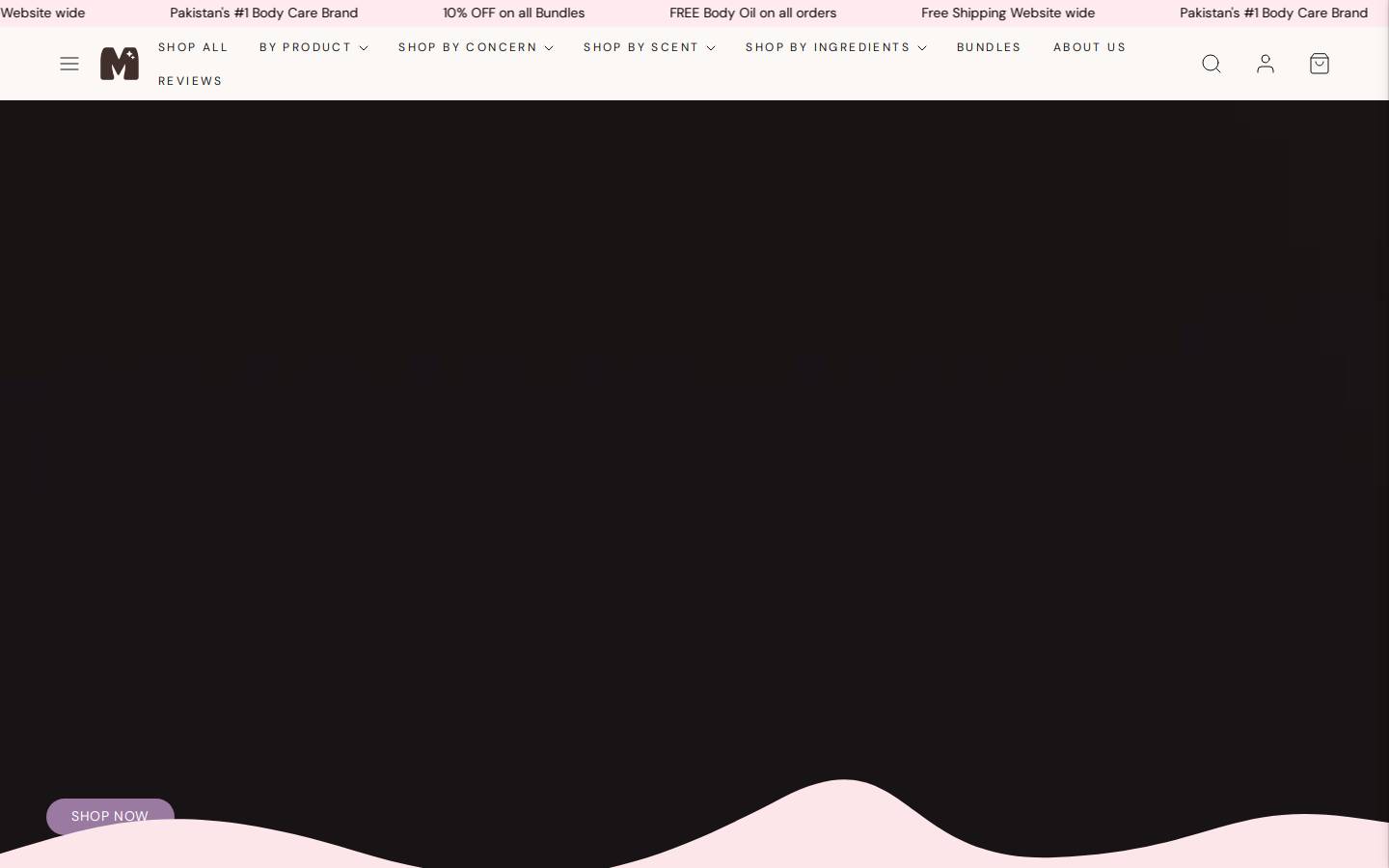 themagicmolecules.com homepage screenshot