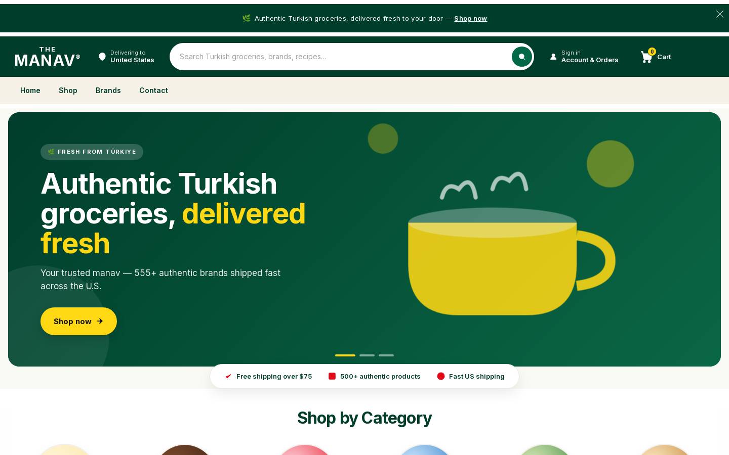 themanav.com homepage screenshot