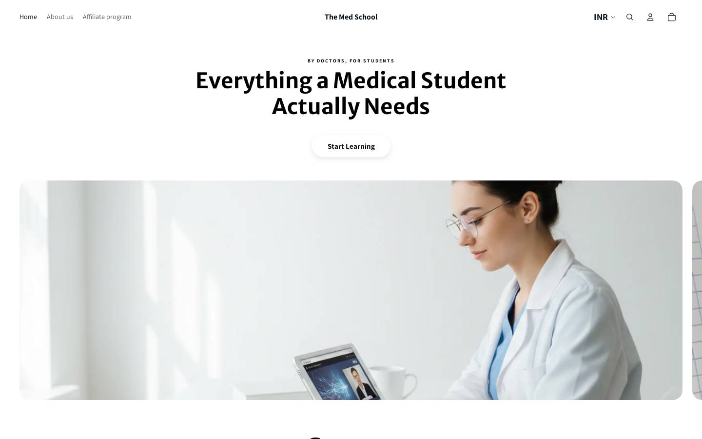 themedschool.com homepage screenshot
