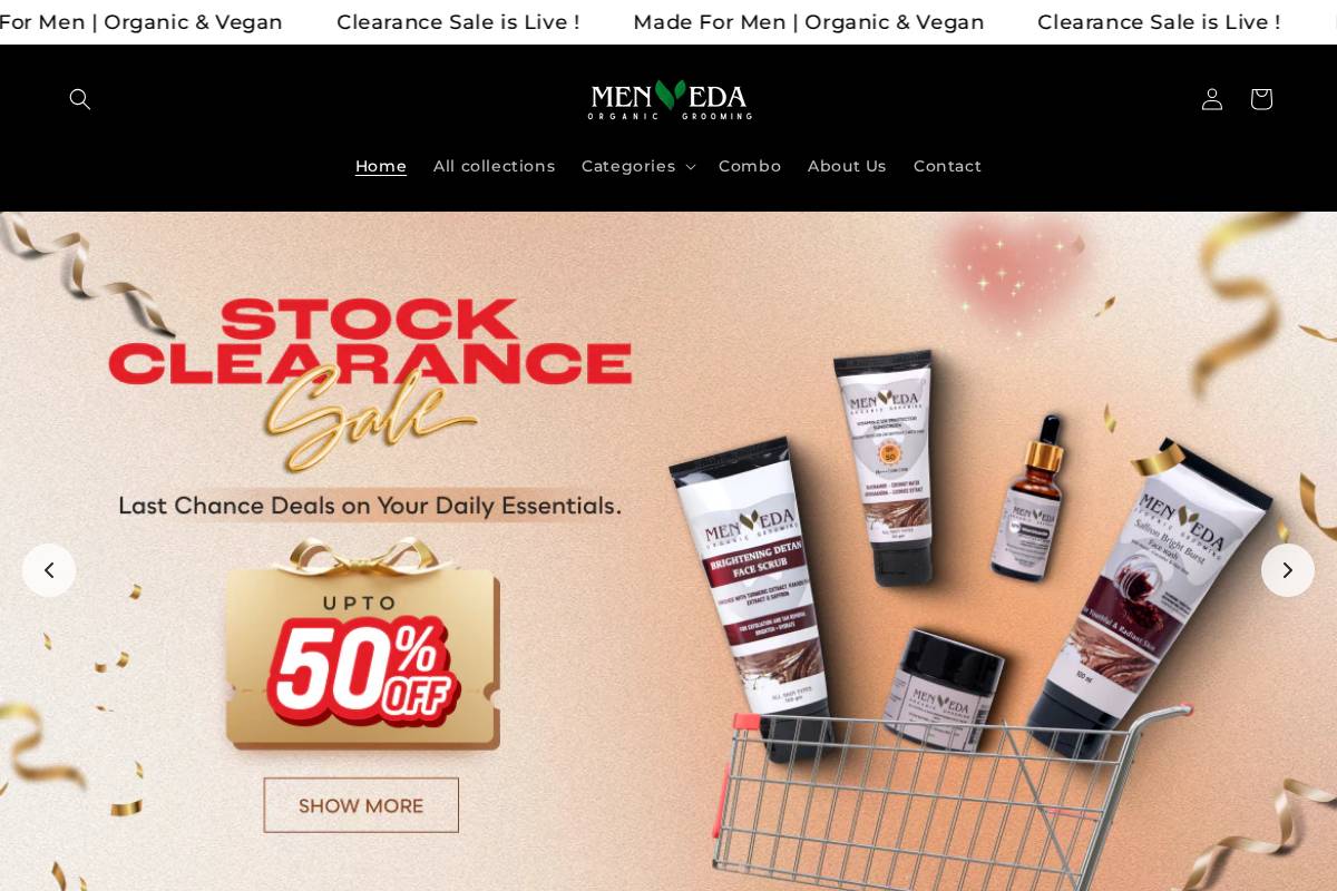 themenveda.com homepage screenshot