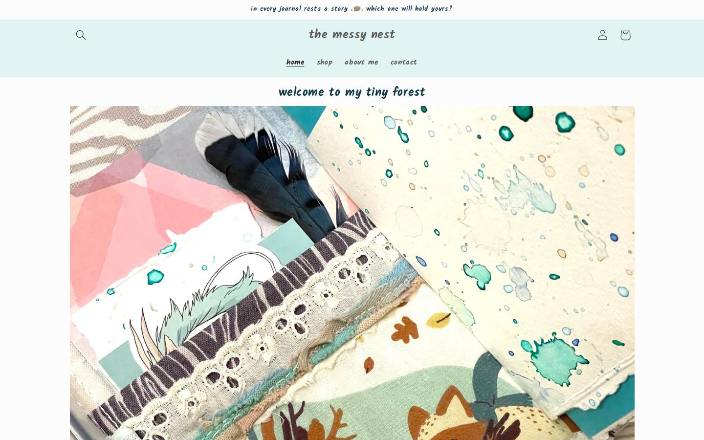 themessynest.com homepage screenshot