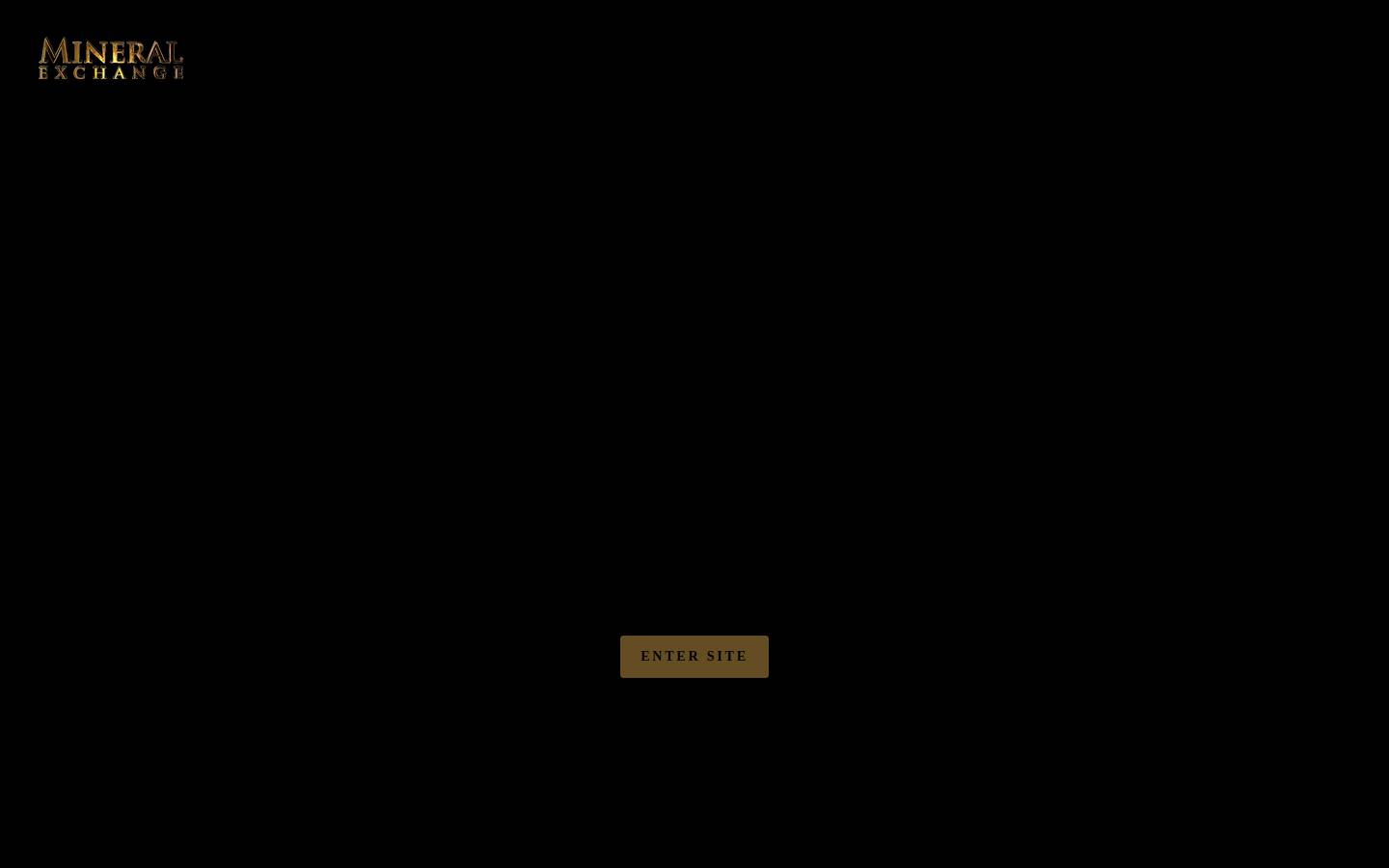 themineralexchange.com homepage screenshot