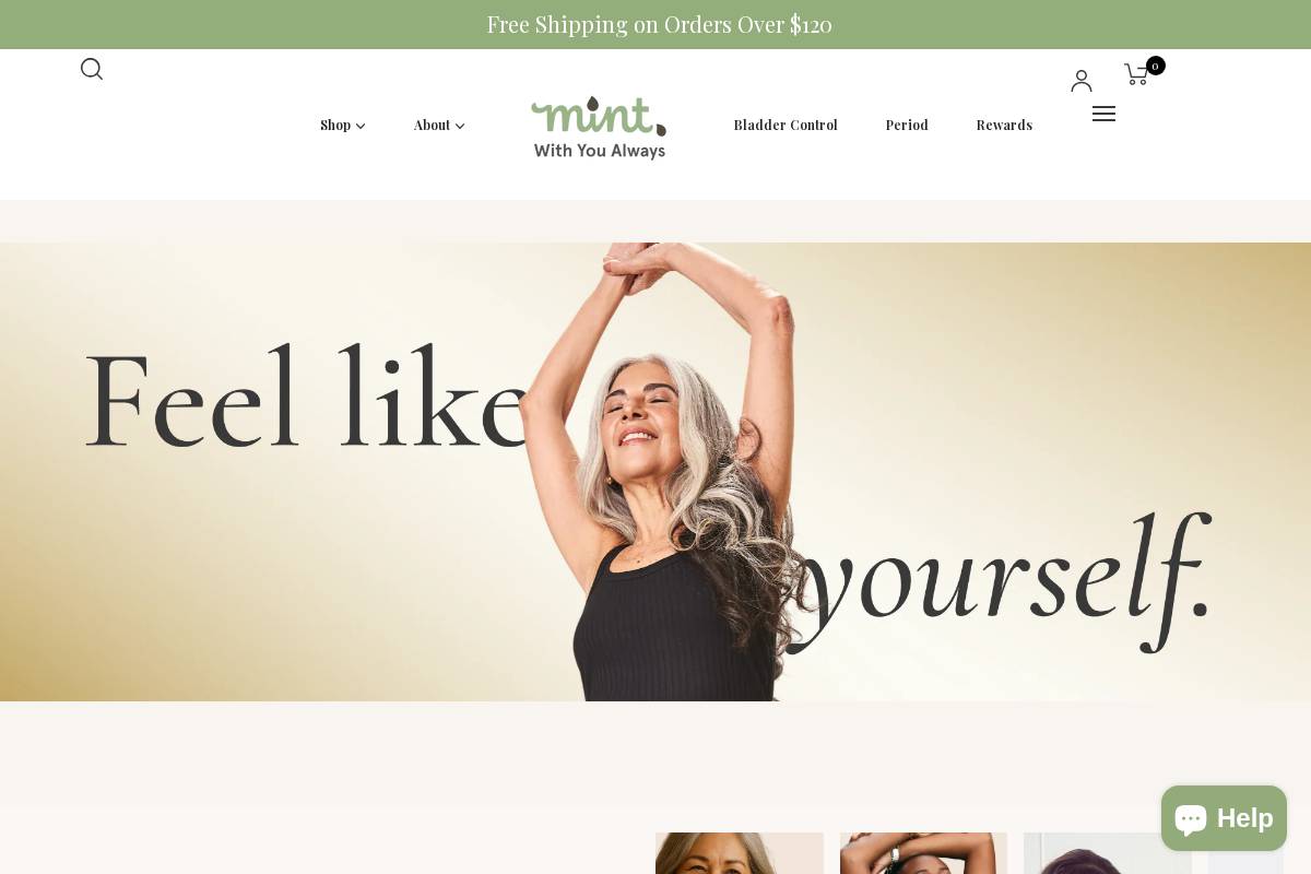 themintlabel.com homepage screenshot