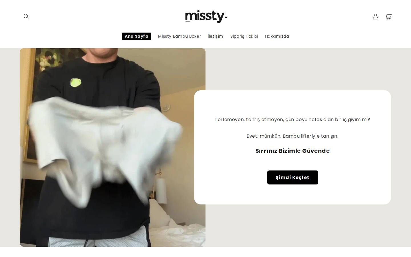themissty.com homepage screenshot