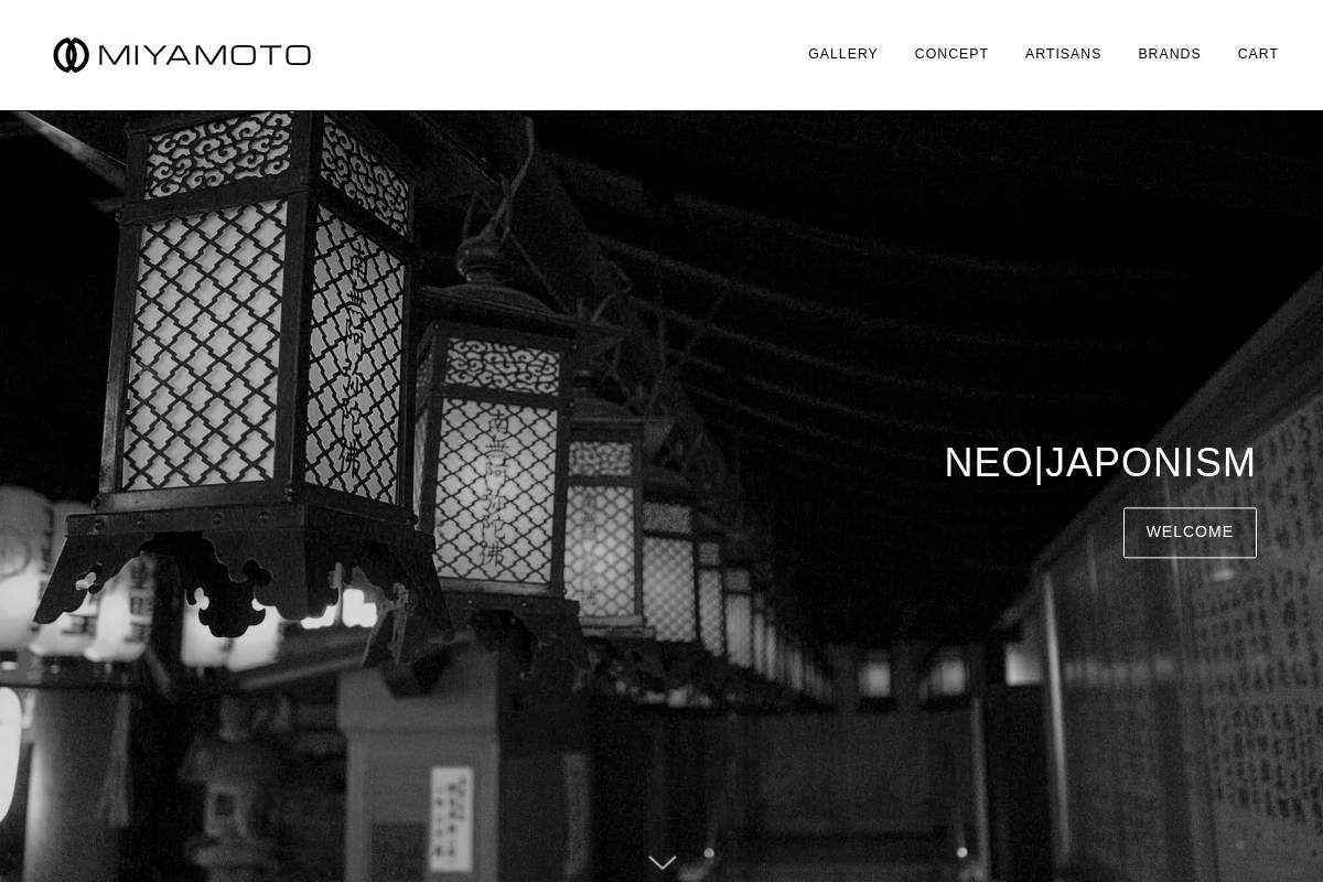 themiyamotodivision.com homepage screenshot