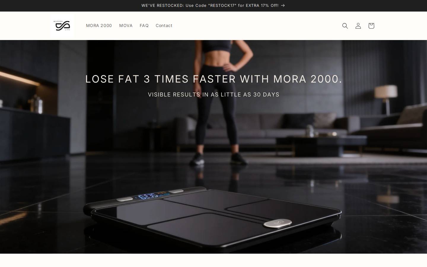 themodernlife.co homepage screenshot