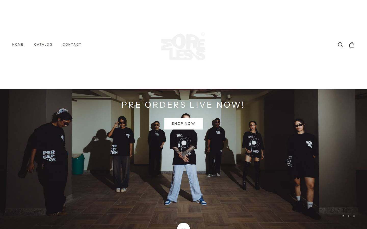 themoreorless.com homepage screenshot