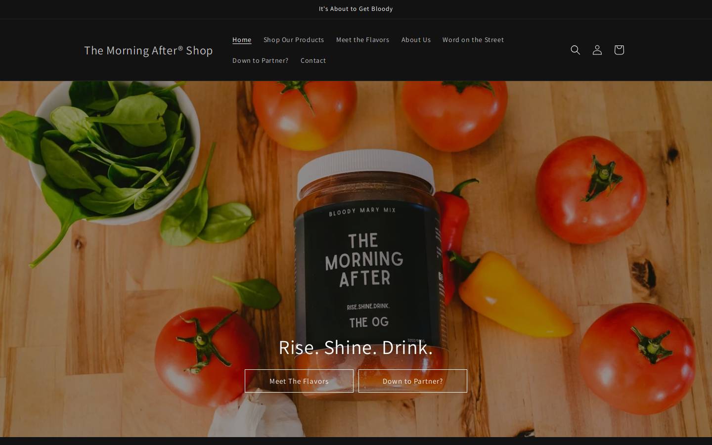 themorningafter.shop homepage screenshot