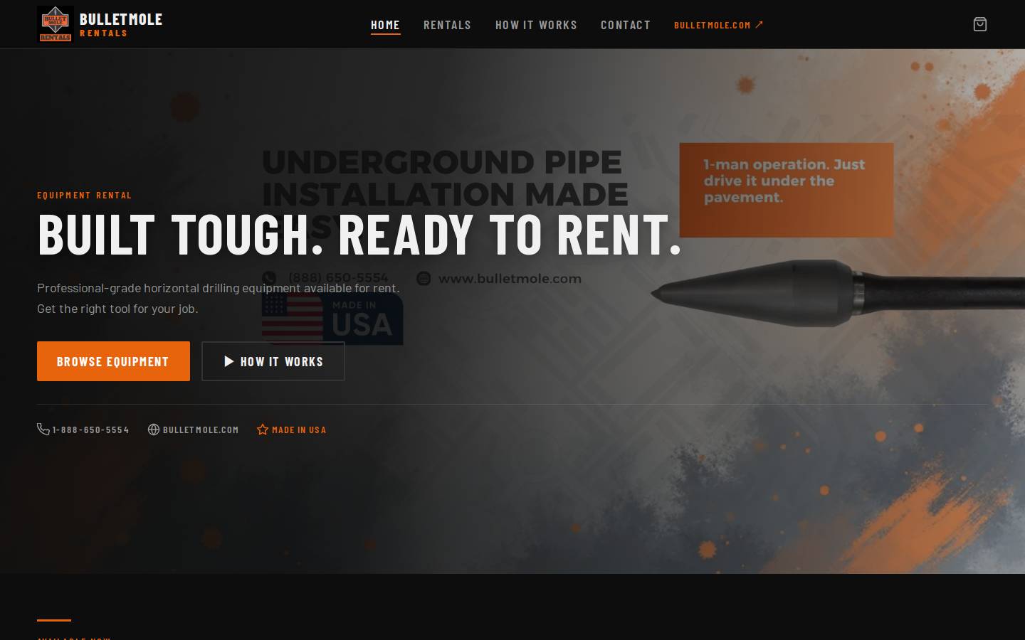 themostboringcompany.com homepage screenshot