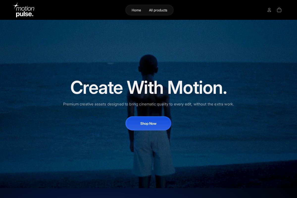 themotionpulse.com homepage screenshot