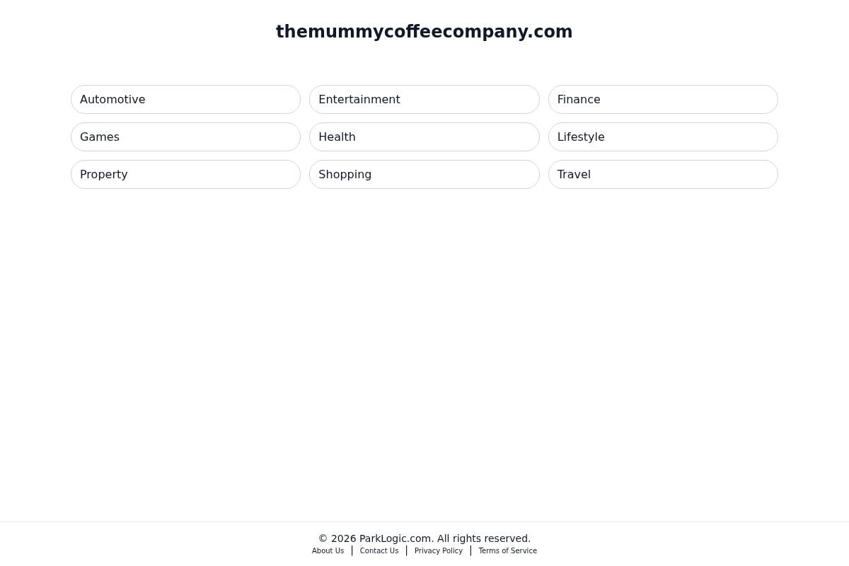 themummycoffeecompany.com homepage screenshot