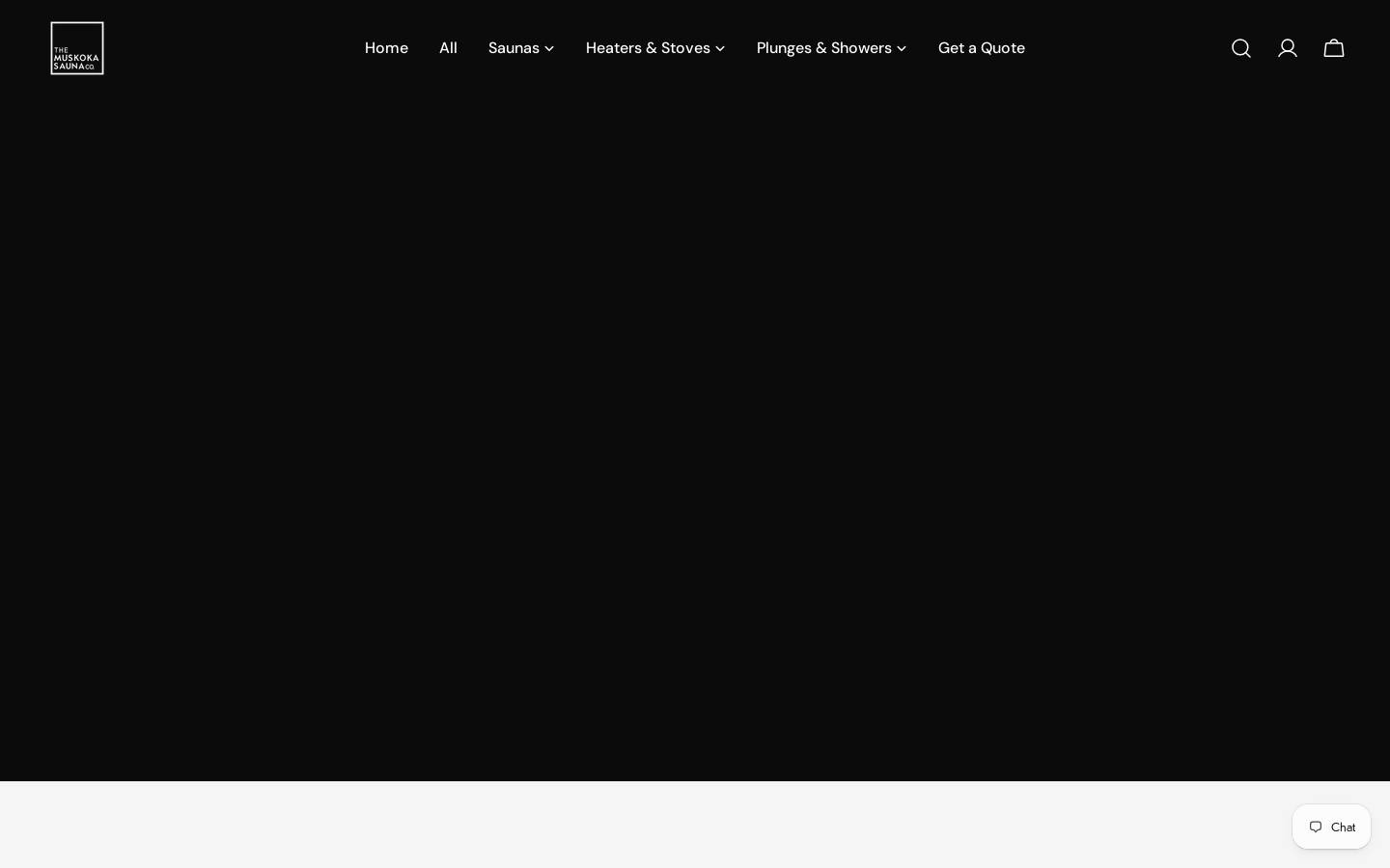 themuskokasaunaco.com homepage screenshot