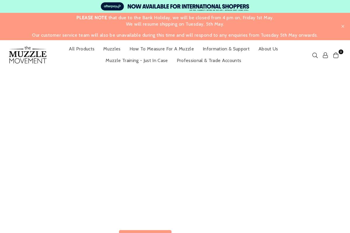 Themuzzlemovement homepage screenshot