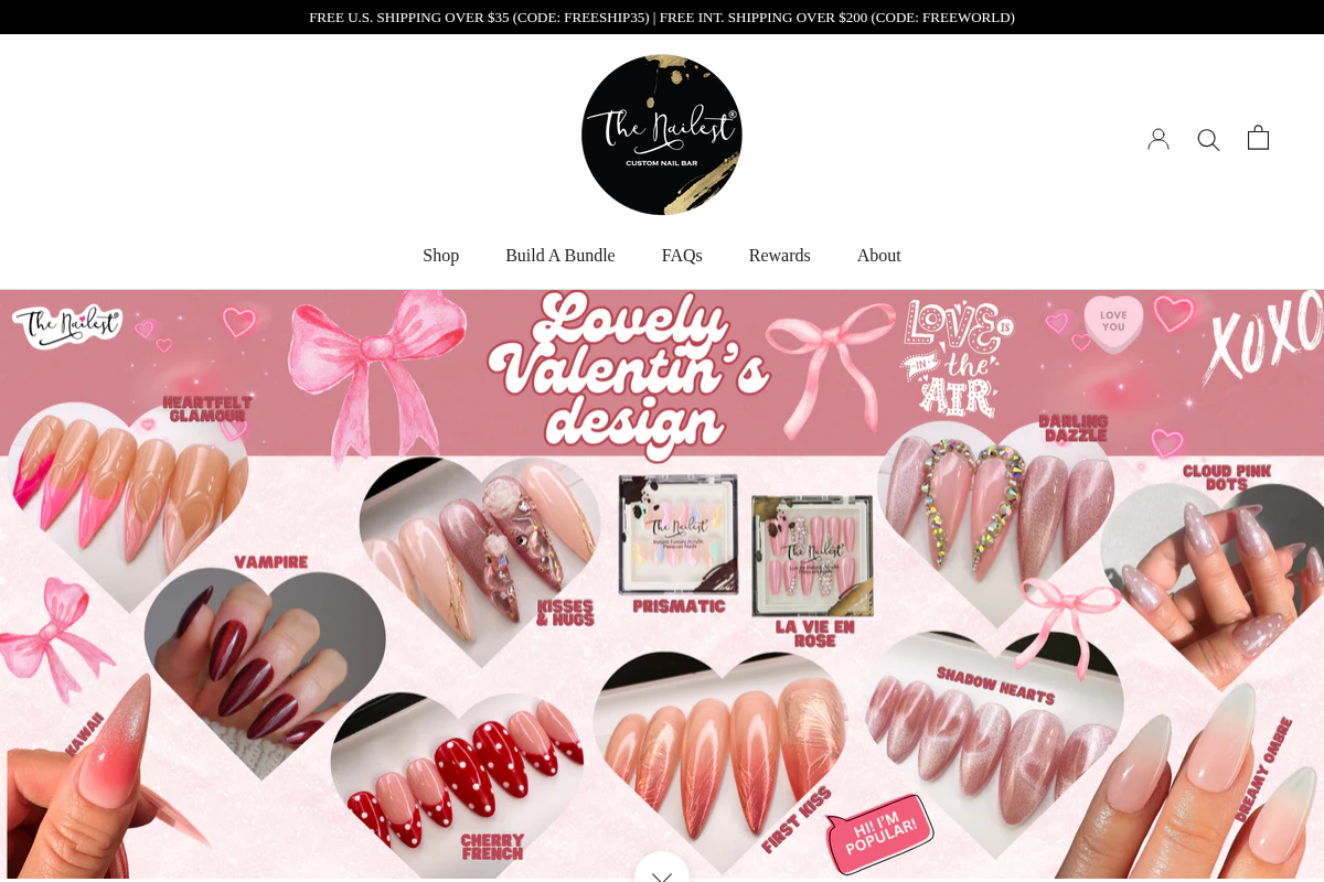 Thenailest homepage screenshot