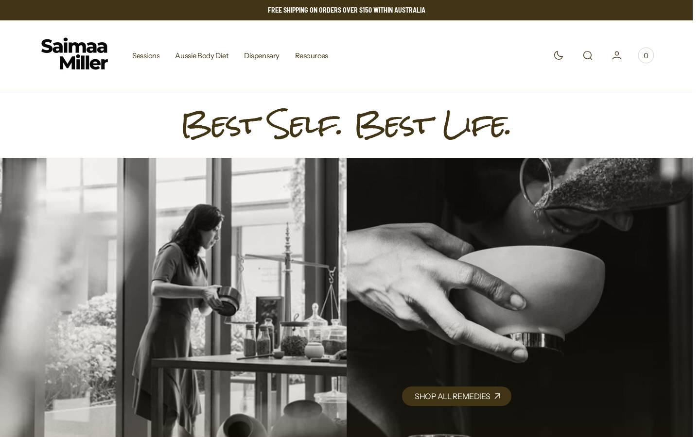 thenaturopath.com.au homepage screenshot