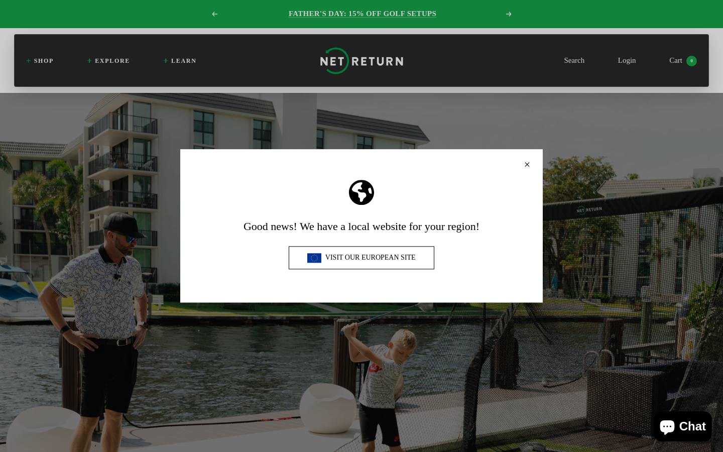 thenetreturn.com homepage screenshot