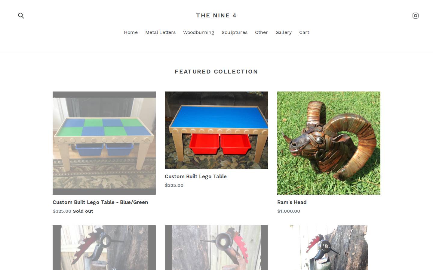 thenine4.com homepage screenshot