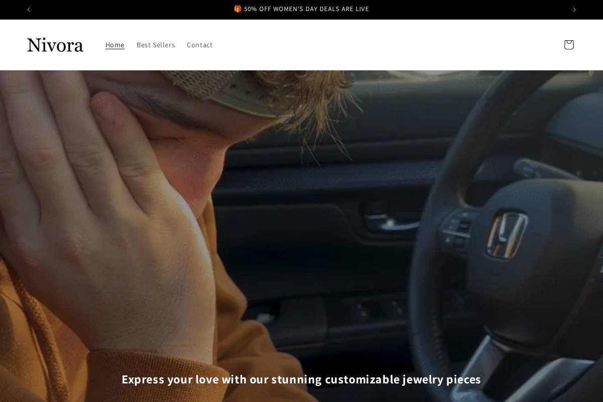 Thenivora homepage screenshot