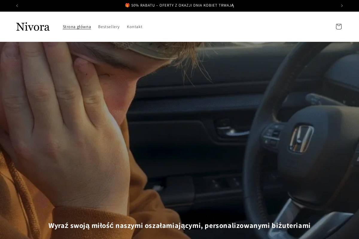thenivora.pl homepage screenshot