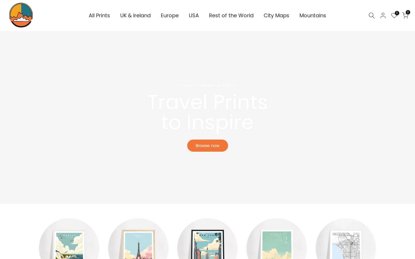 The Noisy Nomad homepage screenshot