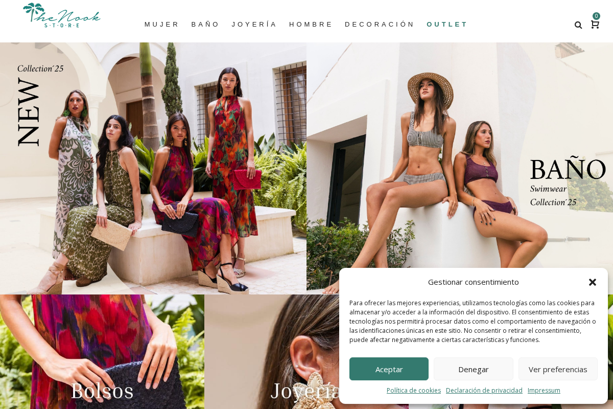 Thenookstore homepage screenshot