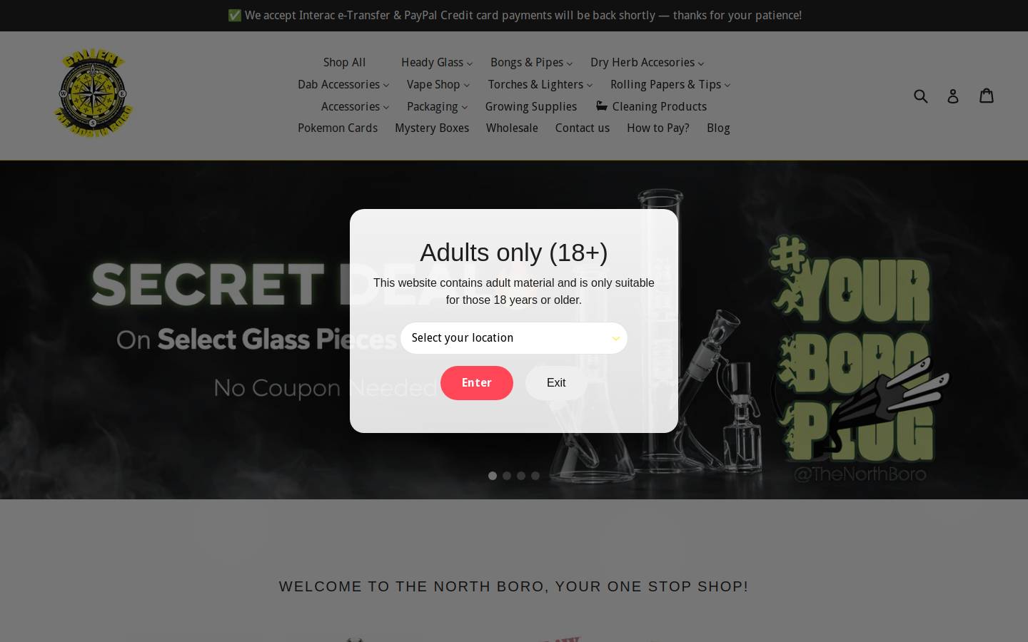 thenorthboro.ca homepage screenshot
