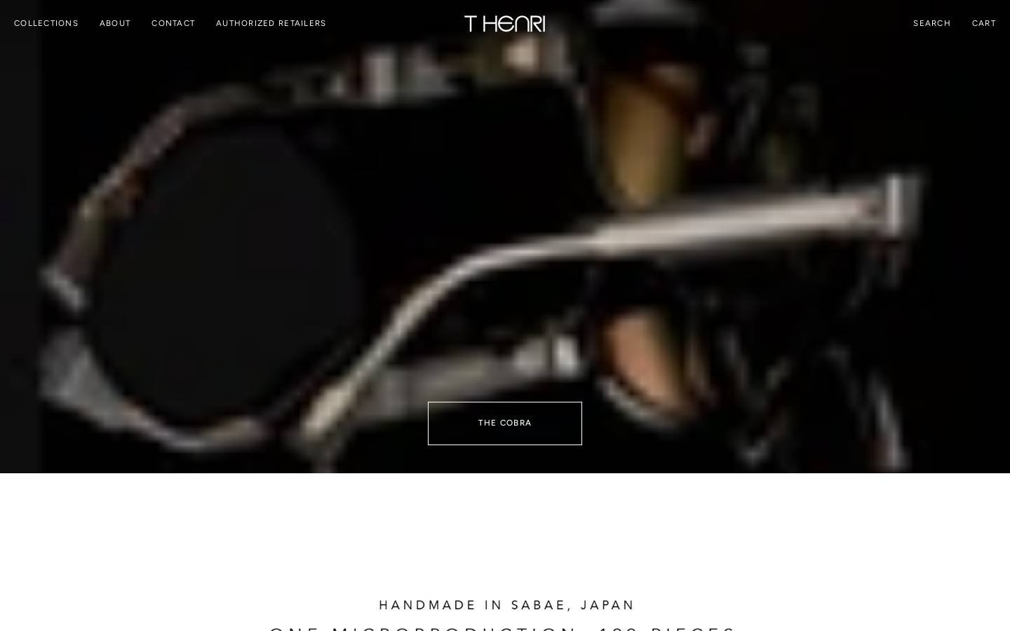 thenri.com homepage screenshot