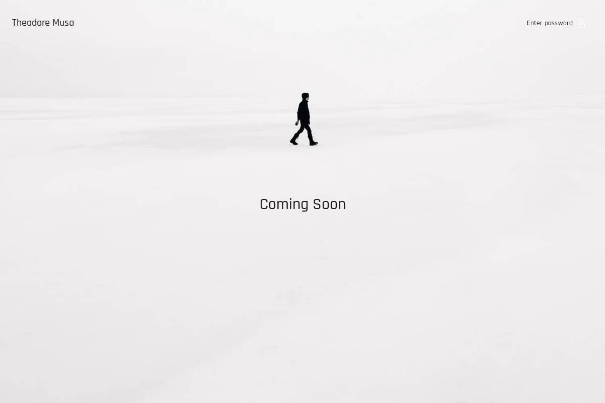 theodoremusa.com homepage screenshot