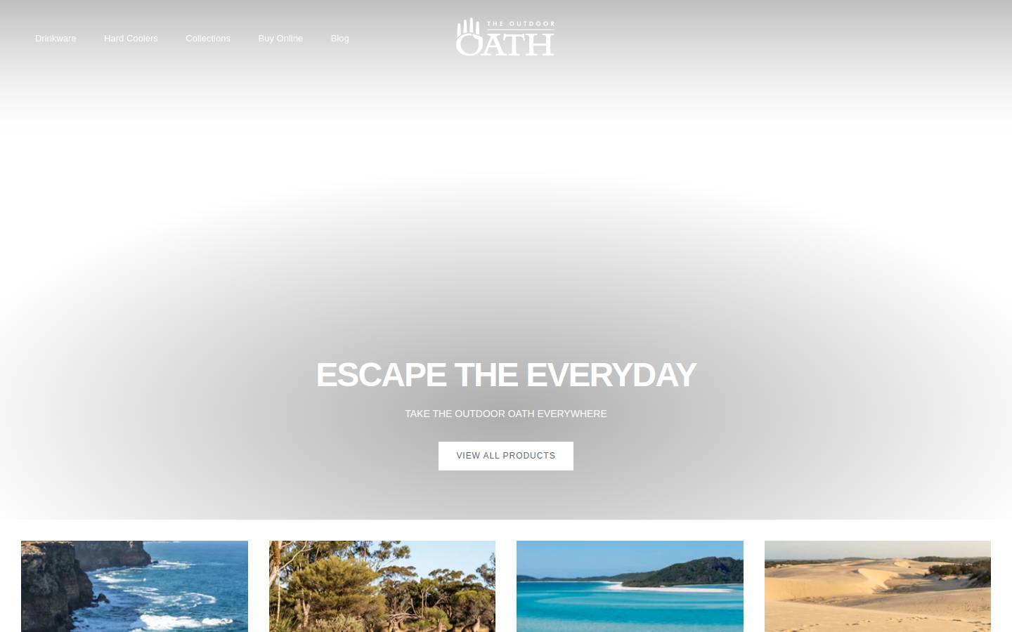 theoutdooroath.com homepage screenshot
