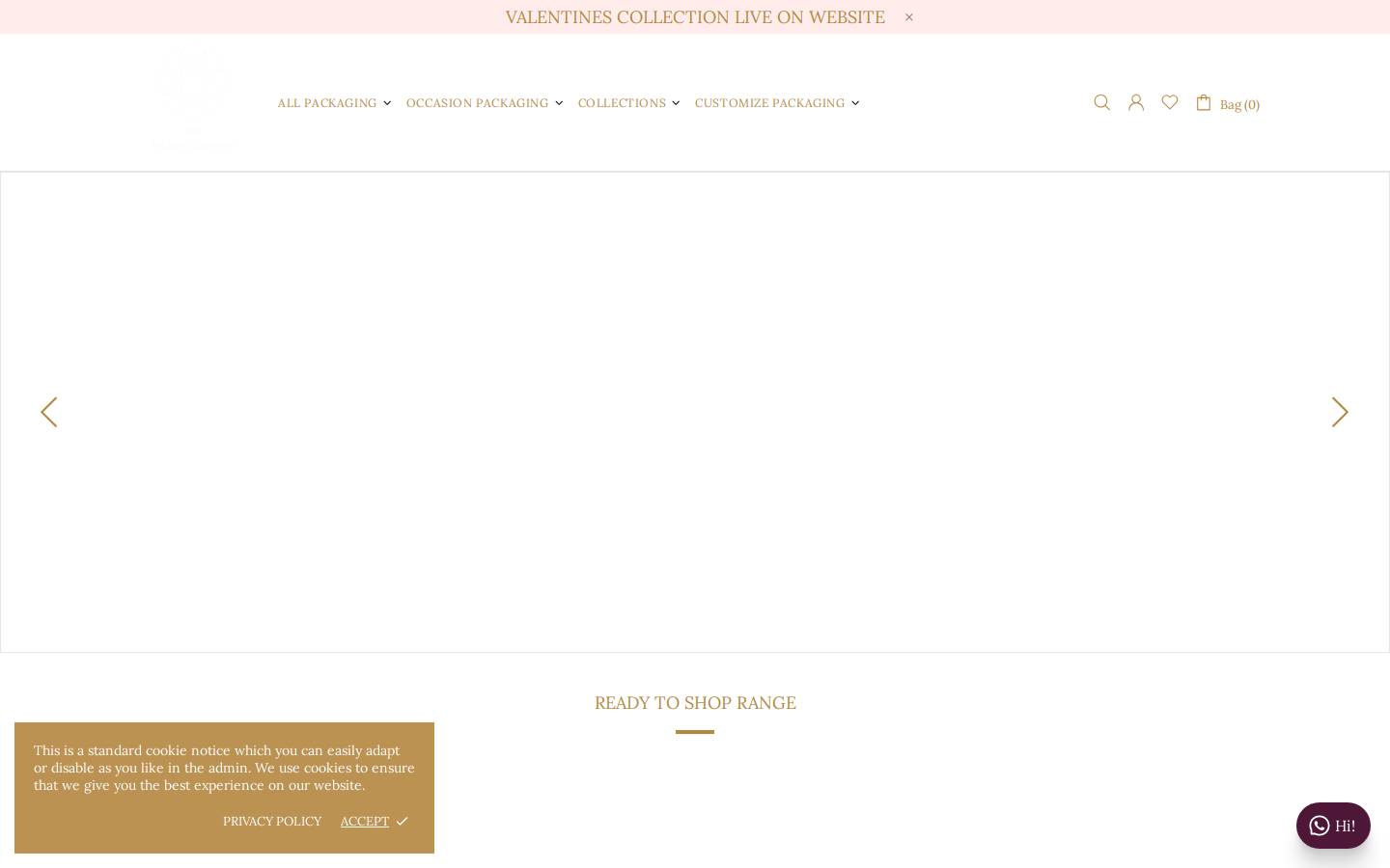 thepackingcompany.in homepage screenshot