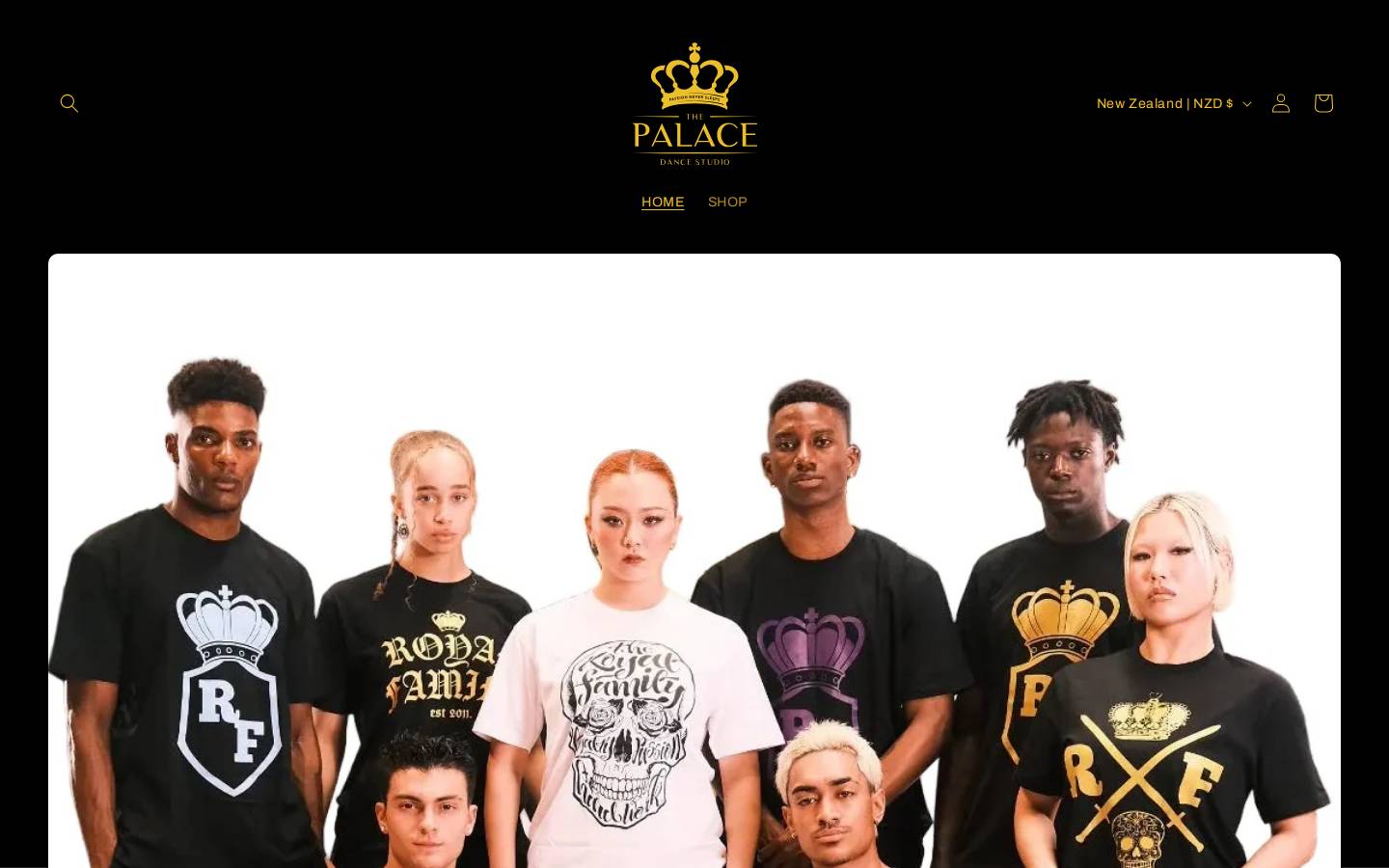 thepalaceshop.com homepage screenshot