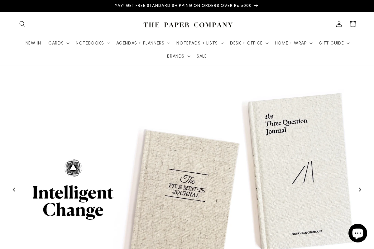The Paper Company India homepage screenshot