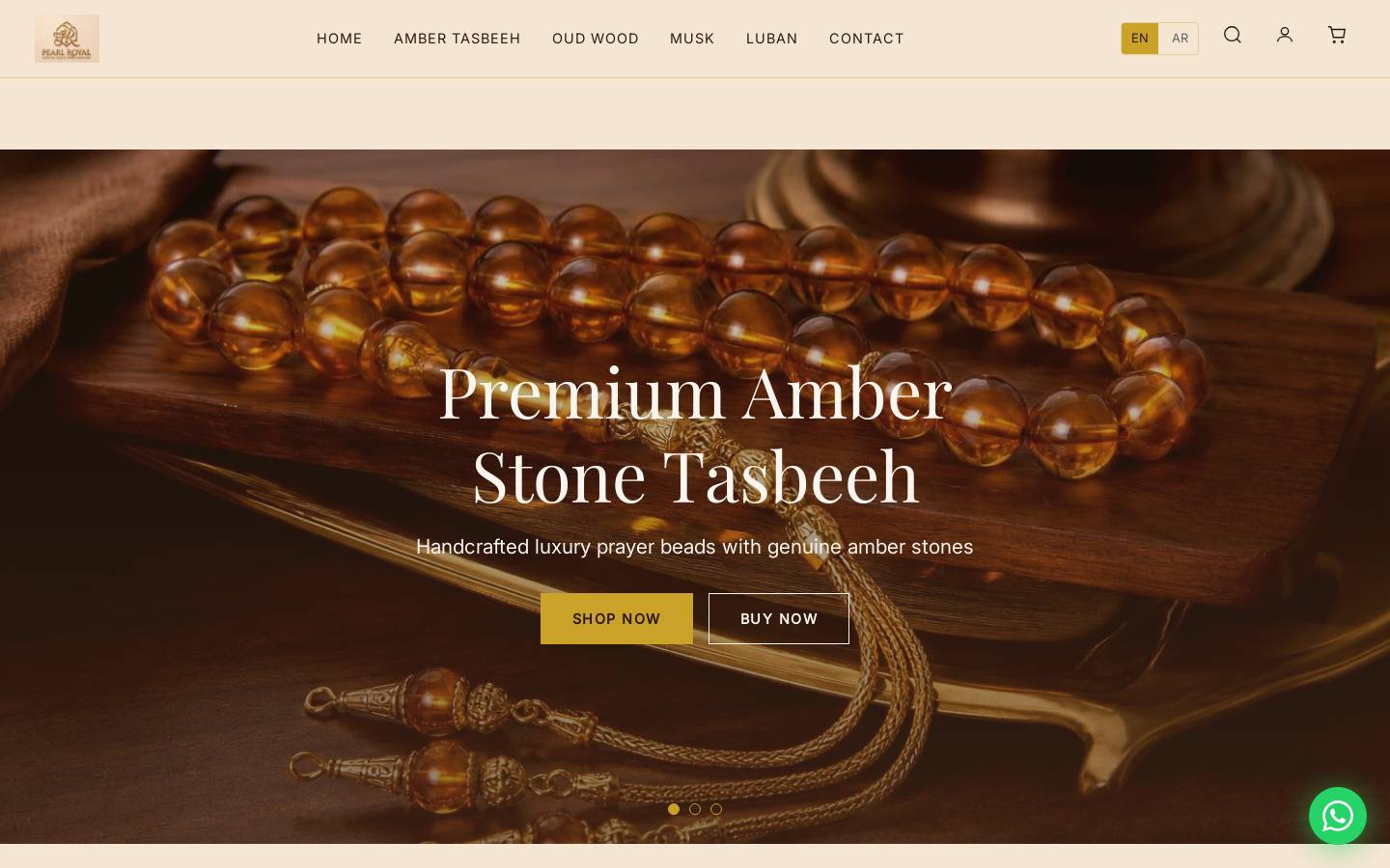 thepearlmart.com homepage screenshot