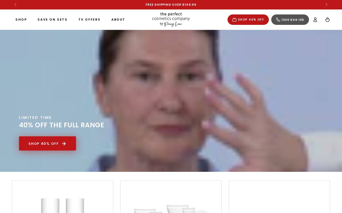 My Perfect Eyes homepage screenshot